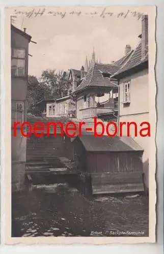 83516 Foto Ak Erfurt Sackpfeifermühle 1939