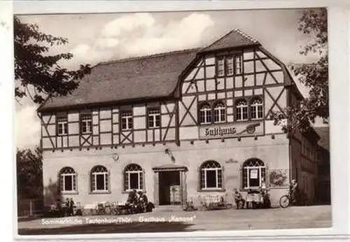 48199 Ak Tautenhain Thüringen Gasthaus "Kanone" 1971