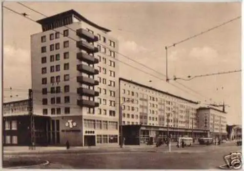 00048 Ak Gera Strasse der Republik 1965