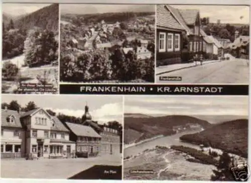 12136 Mehrbild Ak Frankenhain Kreis Arnstadt 1971