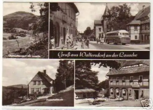 12880 Mehrbild Ak Gruß aus Waltersdorf Lausche 1968