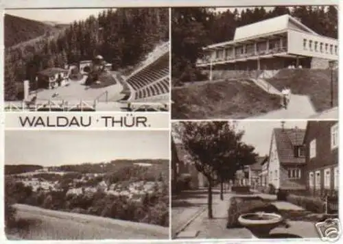 12084 Mehrbild Ak Waldau Kreis Hildburghausen 1978