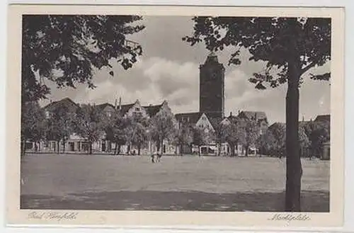 27123 Ak Bad Hersfeld Marktplatz um 1930