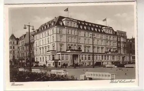 50322 Ak Bremen Hotel Columbus um 1930