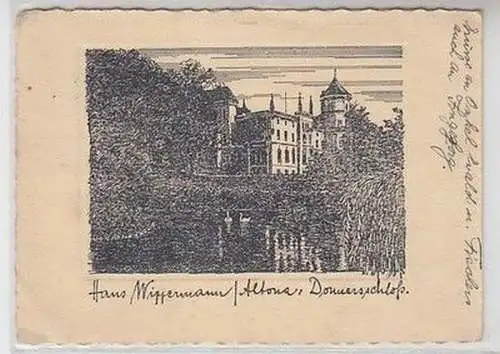 12000 Ak Altona Donnerschloß Haus Wippermann 1936