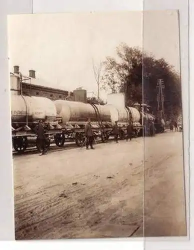 52542 Foto Russischer Tankzug in den Karpathen Rumänien 1. Weltkrieg um 1915