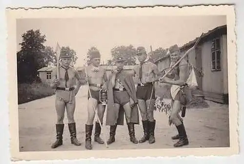 51793 Militär Foto Soldaten Humor 2. Weltkrieg