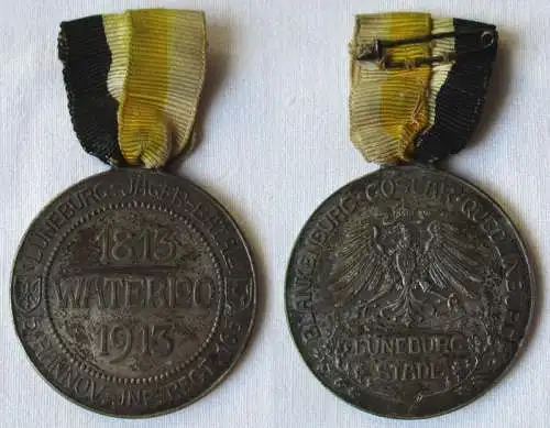 Jubiläumsmedaille Lüneburg Jäger Bataillon 1915 Infanterie Regiment 165 (102746)