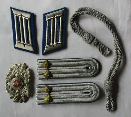 Set Schulterstücke, Kragenspiegel, Mützenabzeichen Transportpolzei DDR (134324)