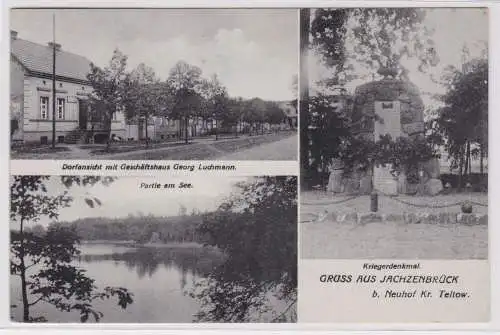 900367 Mehrbild Ak Gruß aus Jachzenbrück bei Neuhof Kreis Teltow 1938