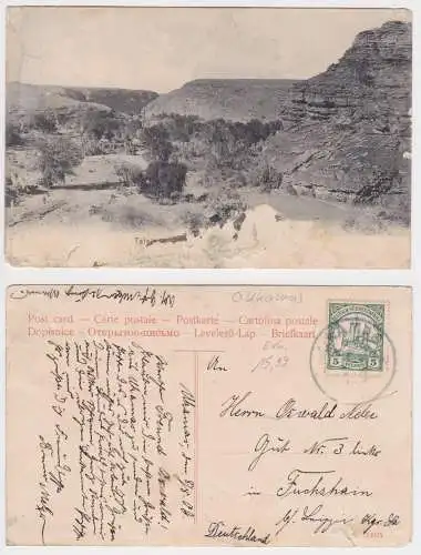 901804 Ak Tafelberge Deutsch Süd-Westafrika Namibia Stempel Ukamas 1908