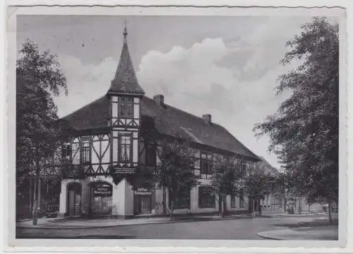 82663 Feldpost Ak Northeim Konditorei-Café Restaurant Hohenzollern 1942