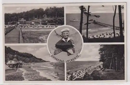 20320 Ak Ostseebad Ueckeritz Ückeritz 1936