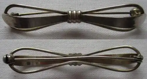 Klassische Damen Brosche aus 835er Silber Stabform (163166)