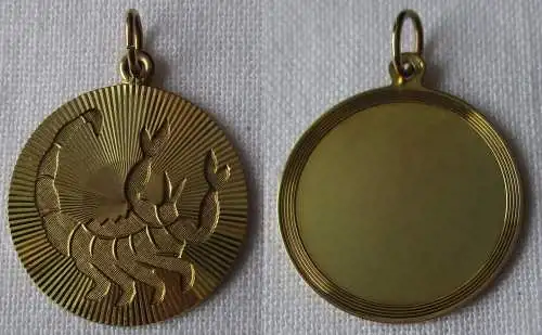 wunderbarer Kettenanhänger 333er Gold mit Sternzeichen Skorpion (168048)