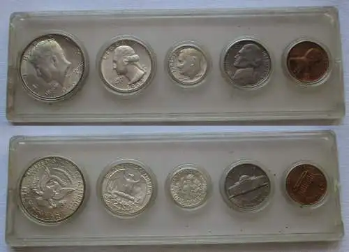 USA UNITED STATES 1964 KMS Uncirculated COIN-SET Denver U.S.MINT (167892)