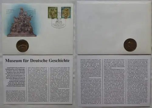 DDR Numisbrief mit 5 Mark Zeughaus Berlin 1990 (167956)