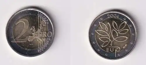 2 Euro Gedenkmünze Finnland Erweiterung der Europäischen Union 2004 (134555)