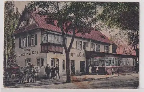 31543 Ak Schwepnitz in Sachsen Vetter´s Café 1922