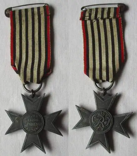 Orden Preussen Verdienstkreuz Kriegshilfsdienst 1916 am Band (104139)