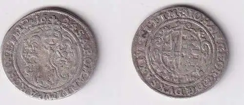 1 Groschen Silber Münze Sachsen Johann Georg I 1624 Schwan ss (152926)