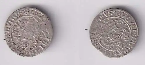 Zinsgroschen Silber Münze Sachsen Kurfürstentum 1507-1525 (137965)