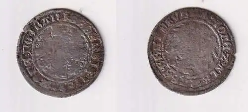 kleine Silber Münze Altdeutschland um 1600 s (111943)