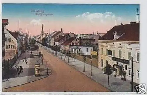 30345 Ak Insterburg Hindenburgstraße mit Hotel 1917