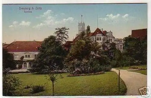 07542 Ak Droyssig bei Zeitz Schloss um 1910