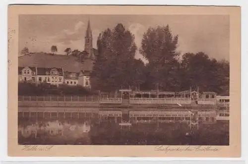 85115 AK Halle a.S. - Saalepartie bei Cröllwitz 1929