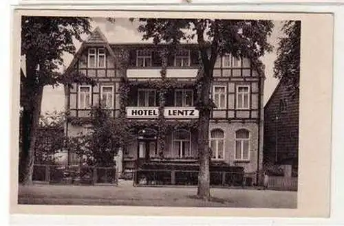 27662 Ak Ilsenburg Harz Hotel Lentz um 1950