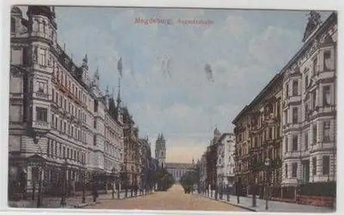 48585 Ak Magdeburg Augustastrasse 1925