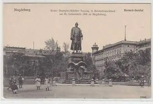 43888 Ak Magdeburg Bismarckdenkmal 1906