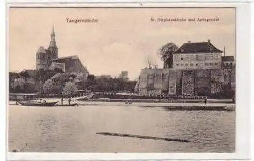 48947 Ak Tangermünde St. Stephanskirche Amtsgericht 1912