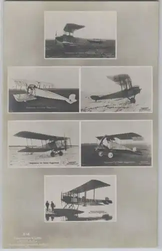 98508 Ak Kampf Flugzeuge im 1. Weltkrieg um 1915