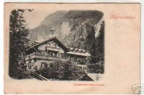 18157 Ak Kaprunerthal Kesselfall Alpenhaus um 1910