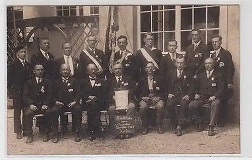 64818 Foto Ak Rückkehr vom 14. Deutschen Turnfest 1928 Köln