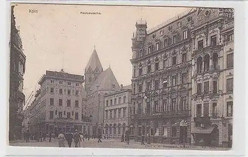 63691 Ak Köln Pauluswache Romanische Kirche "Sankt Andreas" 1902