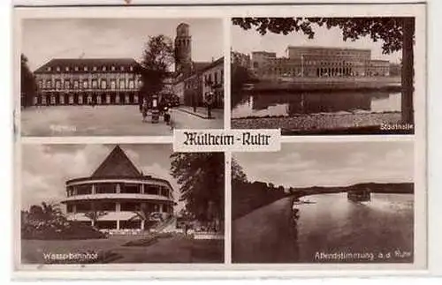 35258 Mehrbild Ak Mülheim Ruhr 1942