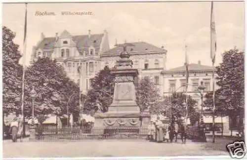 28260 Ak Bochum Wilhelmsplatz um 1910