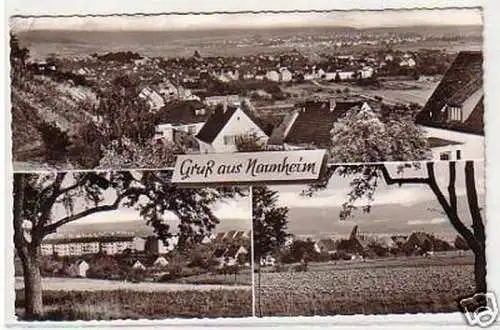 28652 Mehrbild-Ak Gruß aus Naunheim, Kreis Wetzlar 1965