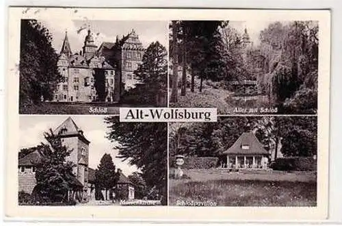 45764 Mehrbild Ak Alt Wolfsburg 1952