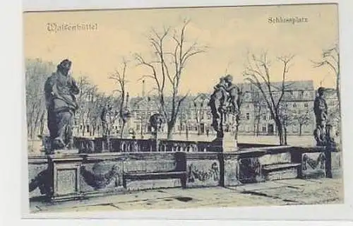 34878 Ak Wolfenbüttel Schloßplatz 1908