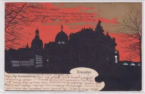 87326 Künstler AK Dresden - Königliche Kunstakademie 1906