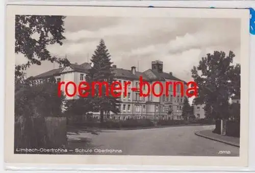 86118 Foto Ak Limbach-Oberfrohna - Schule Oberfrohna 1958