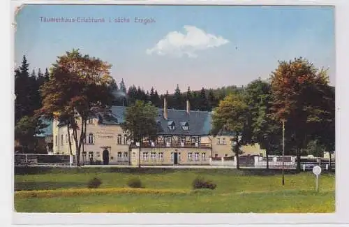 87383 Ak Täumerhaus Erlabrunn im sächsischen Erzgebirge 1933