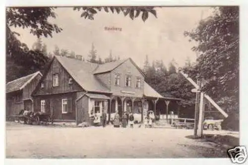 31964 Ak Heuberg mit Ausflugslokal um 1910