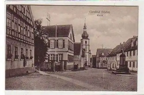 37821 Ak Gersfeld (Rhön) Gasthof zur Krone Post 1927