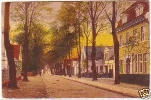 25211 Ak Fähr Lobbendorf Lindenstraße um 1930