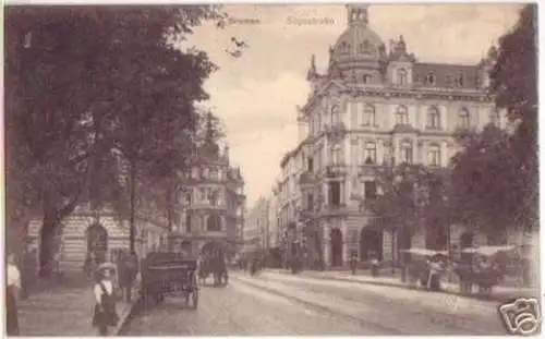 16739 Feldpost Ak Bremen Sögestrasse 1915